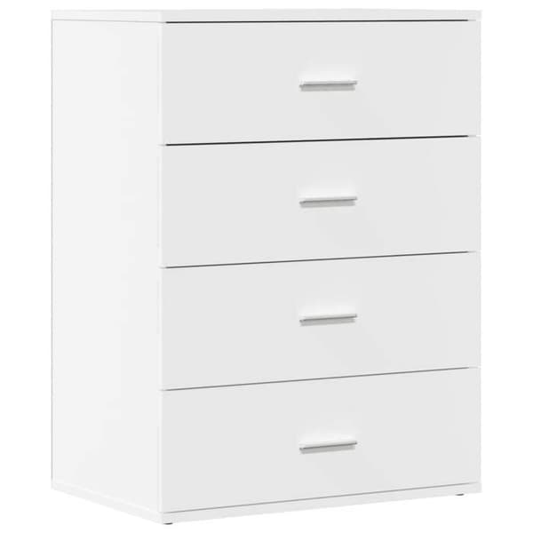 Maison Exclusive - Vit buffé 60x39x80 cm i ingenjörsträ