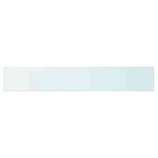 Maison Exclusive - Hyllpaneler 2 st Glas Transparent 80 x 12 cm