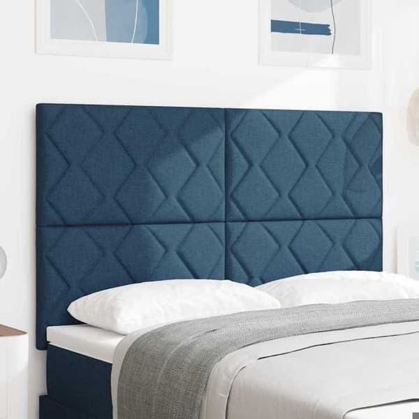 Maison Exclusive - Hovedgærde Blå 144 cm stof