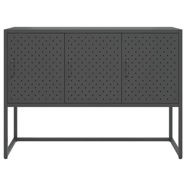 Maison Exclusive - Buffé Anthracite 105x35x75 cm Stål