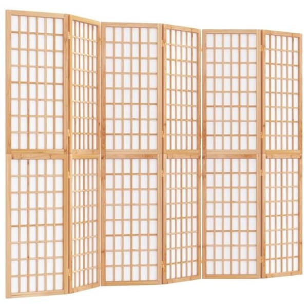 Maison Exclusive - Foldbar skillevæg 6 paneler 240x170 cm