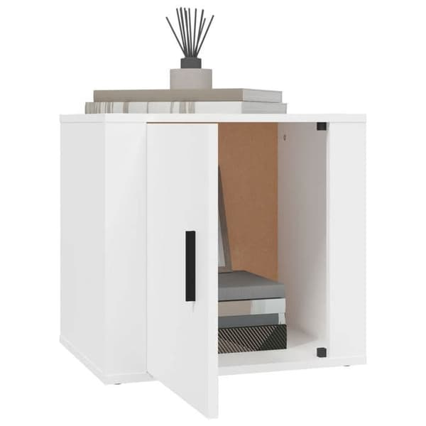 Maison Exclusive - Sängbord 2 st Vit 50x39x47 cm Vit