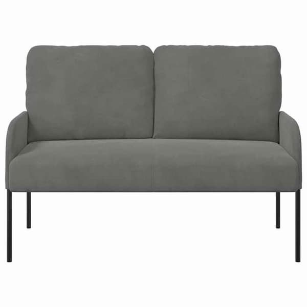 Maison Exclusive - Sofaer med pude 110cm Mørkegrå Krydsfiner