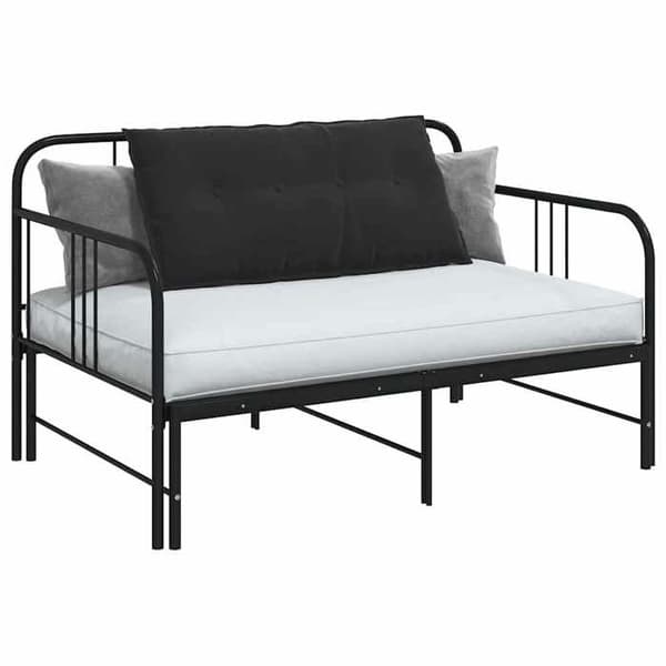 Maison Exclusive - Sort Rygpude 100 x 50 cm Velour
