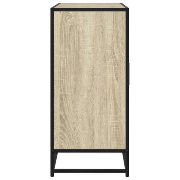 Maison Exclusive - Buffé ek sonoma 92x35x76 cm ingenjörsträ