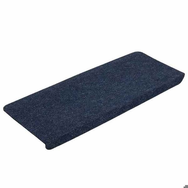 Maison Exclusive - Selvklebende trappetæpper 30 stk blå 65x24,5x3,5 cm