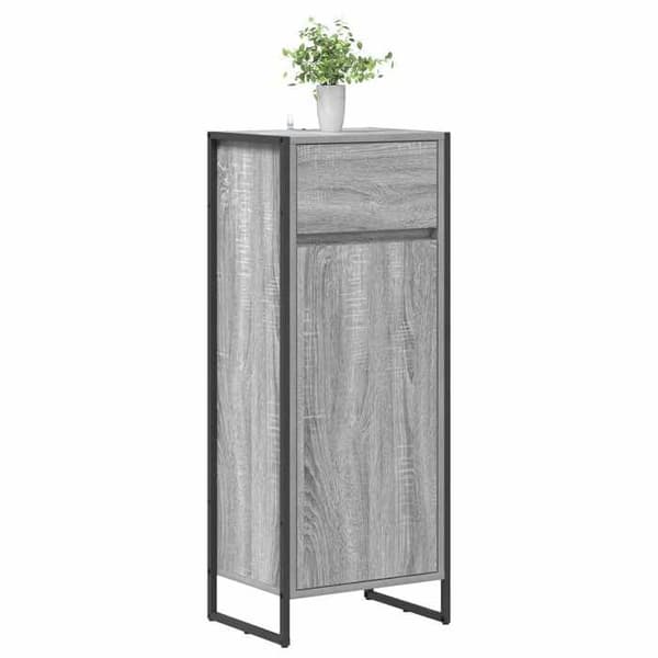 Maison Exclusive - Badeværelsesskab Grå Sonoma 40 x 30 x 100 cm