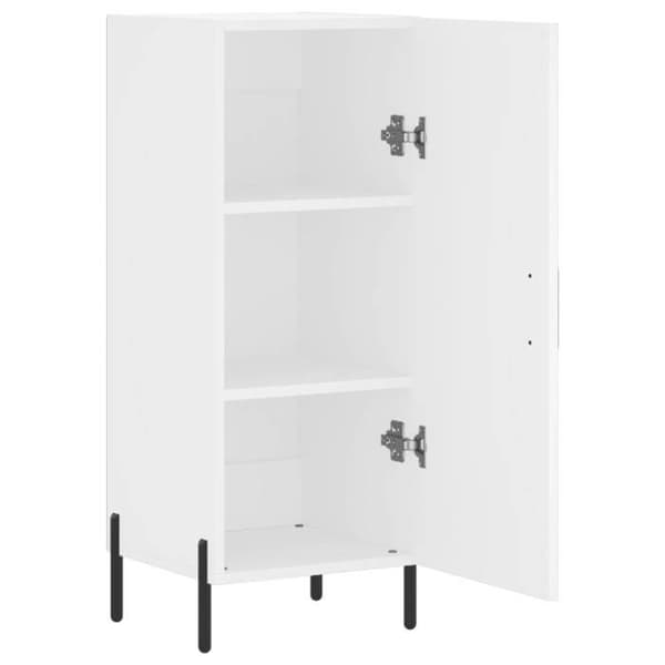 Maison Exclusive - Vit buffé 34,5x34x90 cm ingenjörsträ