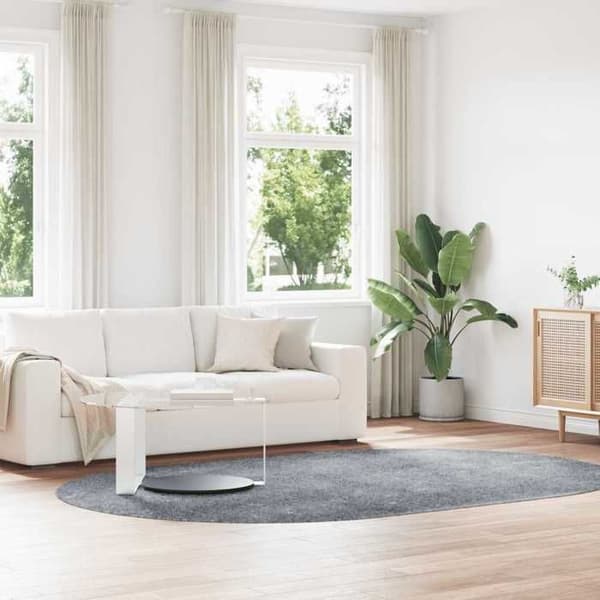 Maison Exclusive - NAVARRA vaaleanharmaa pitkäkarvainen matto 300x200 cm
