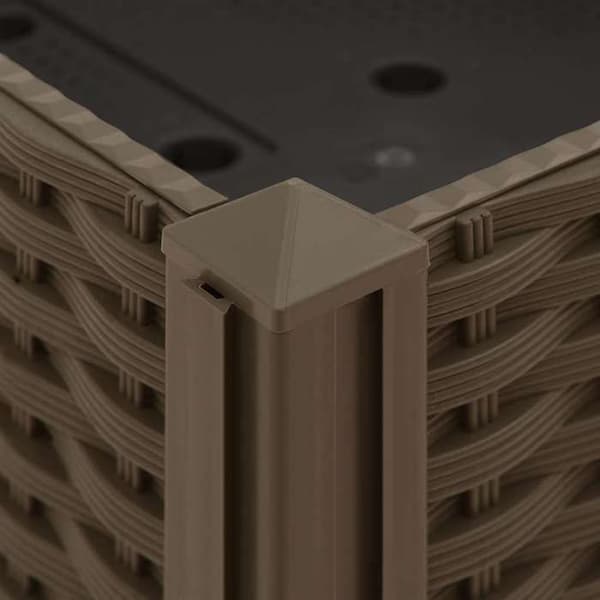 Maison Exclusive - Hög säng 160x40x23 cm Polypropylen