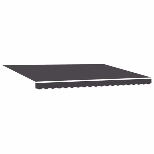 Maison Exclusive - Elektrisk utdragbar markis Antracit 5 x 3 m