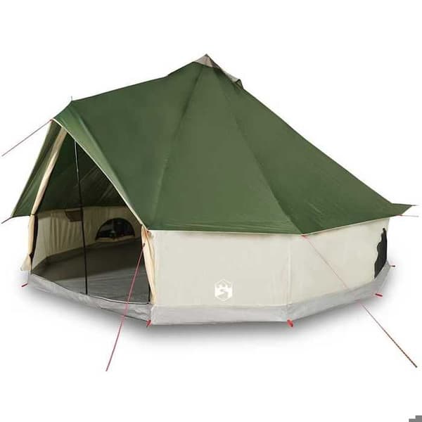 Maison Exclusive - Perhe-teltta tipi 10 henkilöä vihreä vedenpitävä
