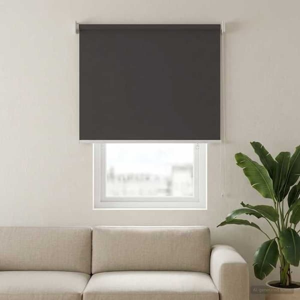 Maison Exclusive - Rullande utomhusbutik UV-skydd Antracit Polyester