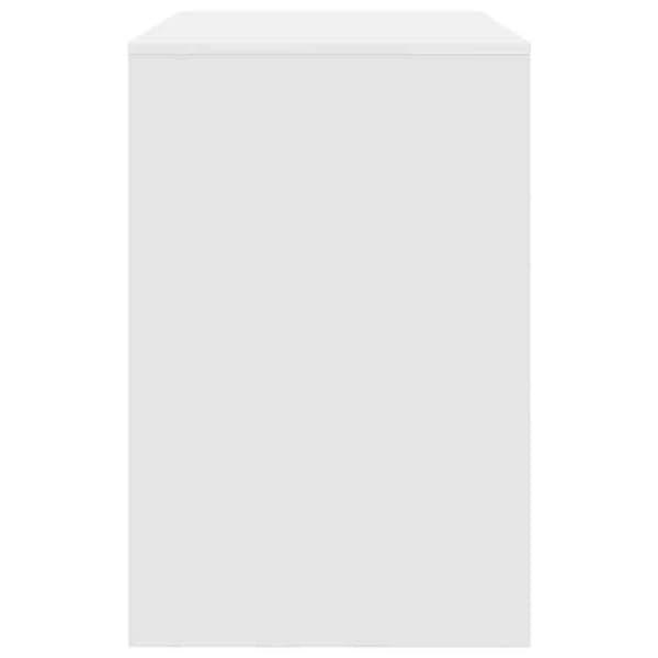 Maison Exclusive - Kontor Vit Ingenjörsträ 102 x 50 x 75 cm Vit