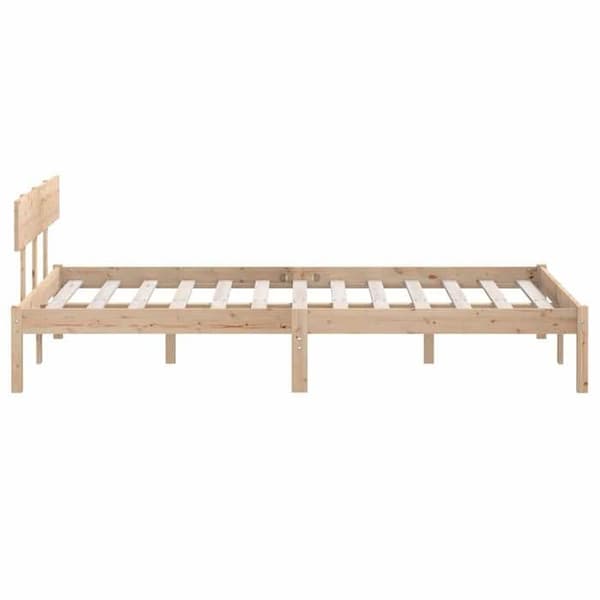 Maison Exclusive - Patja ilman runkoa massiivipuusta 140x200 cm