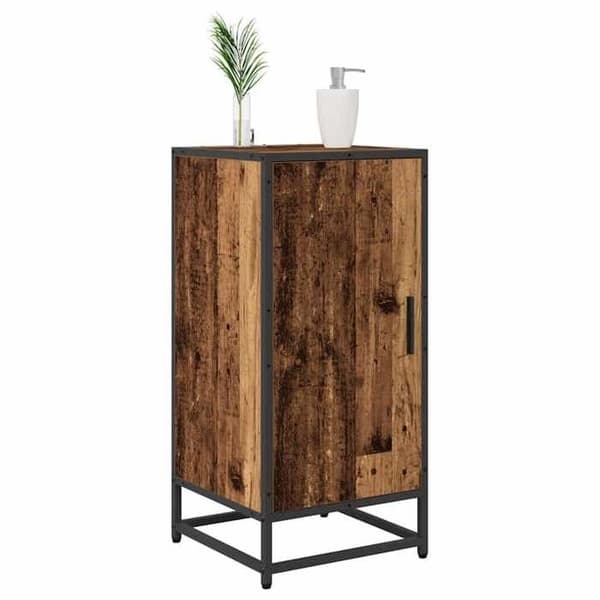 Maison Exclusive - Buffet i gammelt træ 35,5 x 35 x 76 cm Neutral