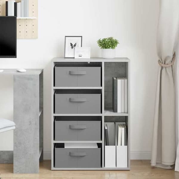Maison Exclusive - Buffé Grå betong 60 x 33,5 x 84 cm