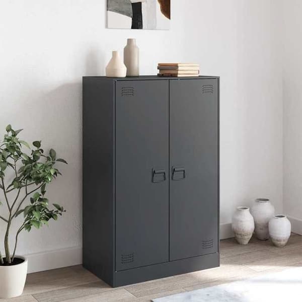 Maison Exclusive - Buffet antracit 67x39x107 cm stål antracit
