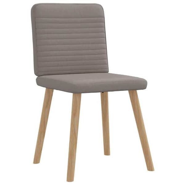 Maison Exclusive - Matstolar set om 4 taupe tyg