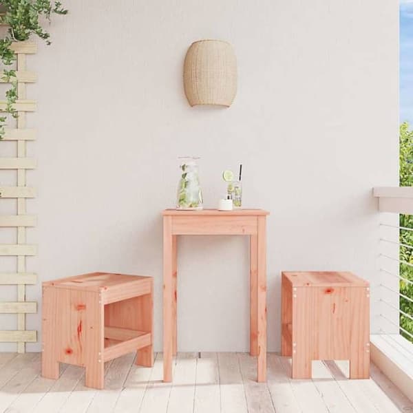 Maison Exclusive - Trädgårdsstolar set om 2 40x36x45 cm massiv Douglas