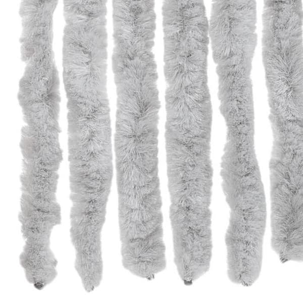 Maison Exclusive - Harmaa hyönteissuoja verho 90x220 cm chenille
