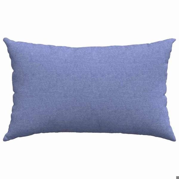 Maison Exclusive - Soffkuddar 2 st tyg Blå denim 50 x 30 cm denim blå