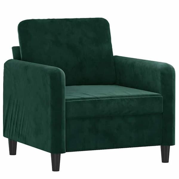 Maison Exclusive - Mørkegrøn Stol 60 cm Velour
