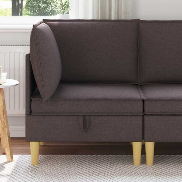 Maison Exclusive - Sofa med opbevaring i stof