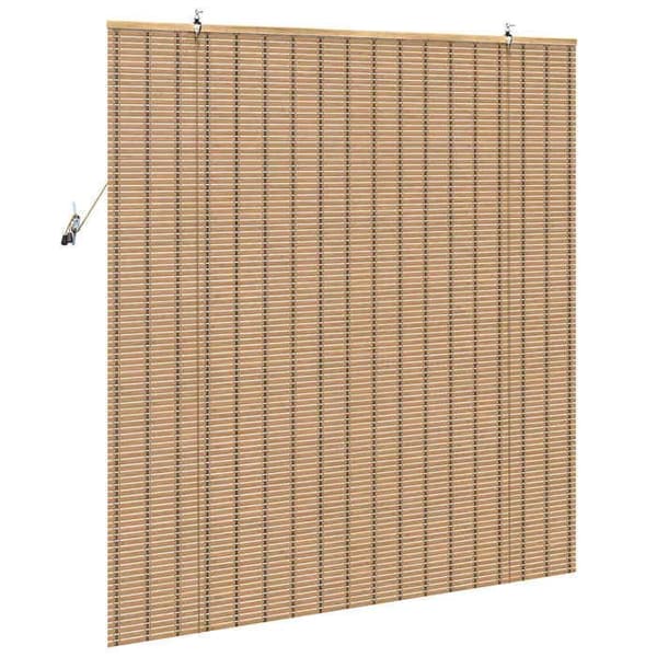 Maison Exclusive - Rullgardin Natur 150 x 160 cm Bambu naturlig bambu
