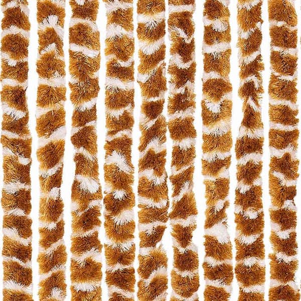 Maison Exclusive - Okra ja valkoinen hyttysverkko 56x185 cm Chenille