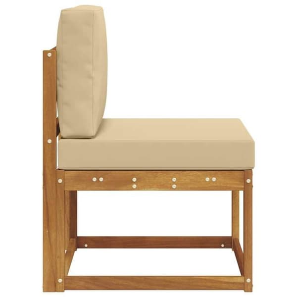 Maison Exclusive - Sofa til udendørs brug i massivt akacietræ