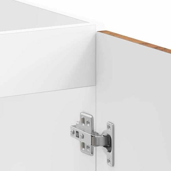 Maison Exclusive - Porto 2-delt underskabs møbel Brun 80 x 46 x 81,5 cm brun