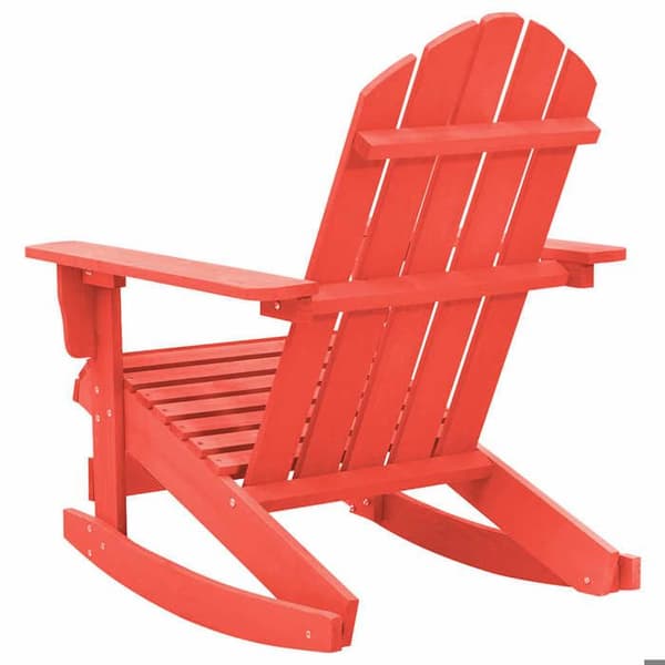 Maison Exclusive - Adirondack gungstol i röd gran