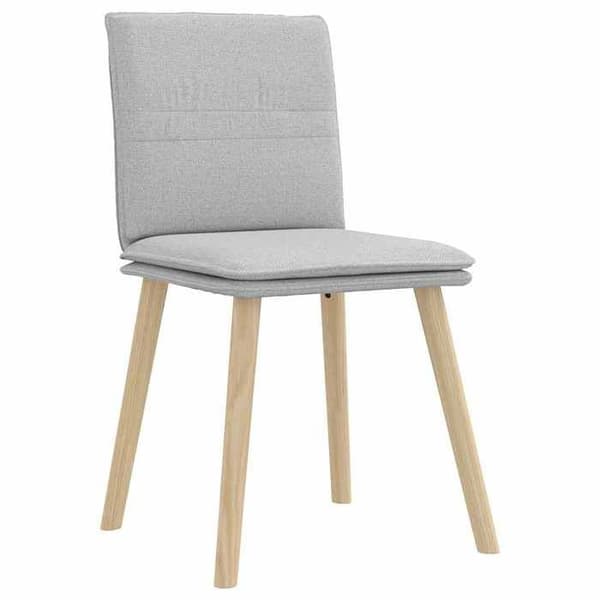 Maison Exclusive - Matstolar set om 2 grå moln tyg