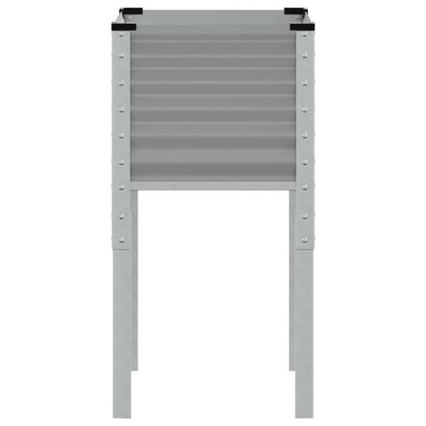 Maison Exclusive - Grå kruka 45x45x88 cm stål