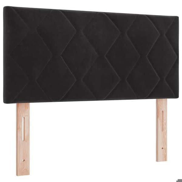 Maison Exclusive - Sort Hovedgærde 100 cm Velour