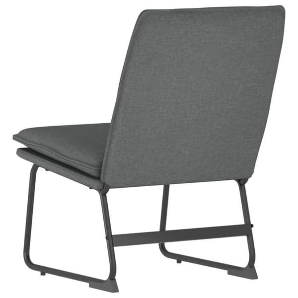 Maison Exclusive - Grå långfåtölj 52x75x76 cm Tyg