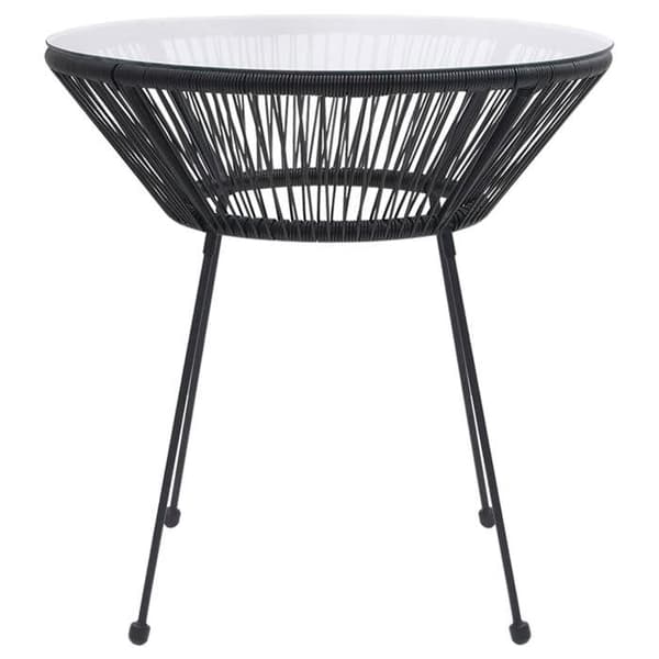 Maison Exclusive - Have spisebordssæt 5 stk Sort
