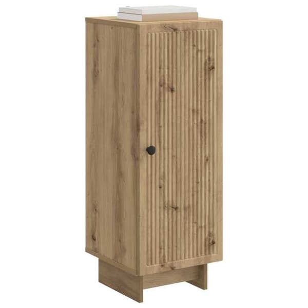 Maison Exclusive - Buffé Ek hantverk 33 x 34,5 x 90 cm Ingenjörsträ