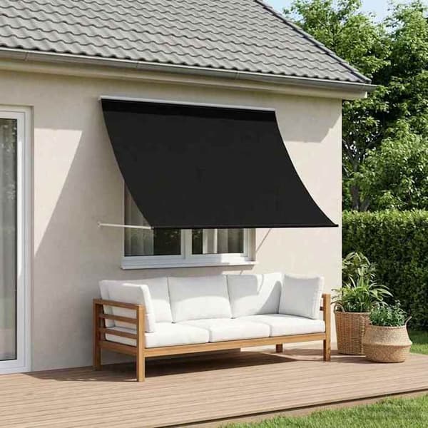 Maison Exclusive - Svart Markis 400 x 150 cm