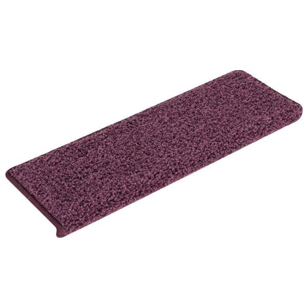 Maison Exclusive - Trappe tæppe 15 stykker 65 x 21 x 4 cm Mørk lilla Rektangulær kant