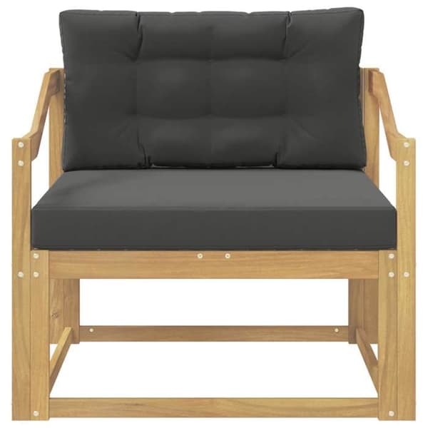 Maison Exclusive - Utomhussoffa i vit polyester