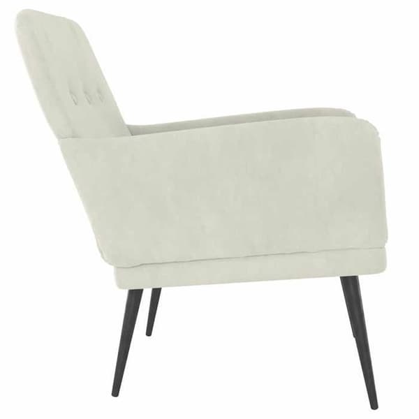 Maison Exclusive - Creme Stol 62x79x79 cm Velour