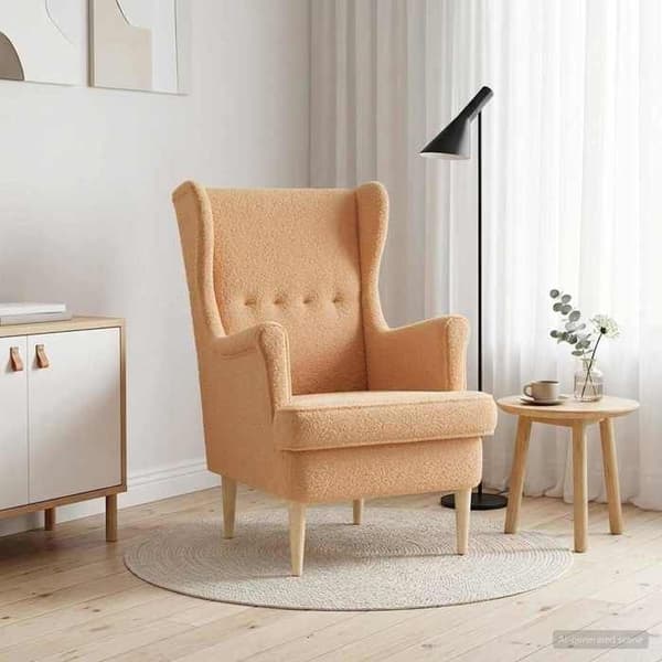 Maison Exclusive - Beige Bouclé Stol