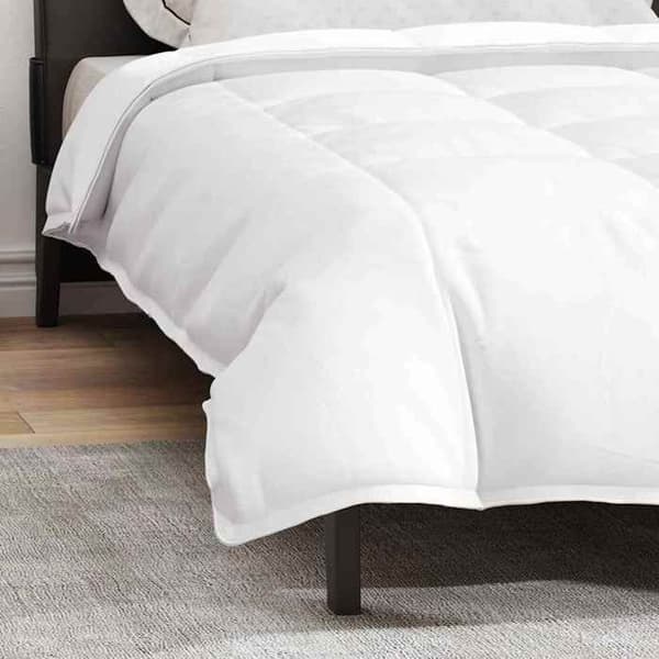 Maison Exclusive - Duvet 2-i-1 Vit 135 x 220 cm Bas Vit