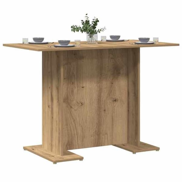 Matbord - EXKLUSIV HEM - 110 x 60 x 75 cm - Ingenjörsträ - Rektangulär - Brun