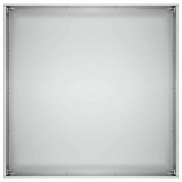 Maison Exclusive - Trädgårdskrukor 2 st Silver 40 x 40 x 30 cm