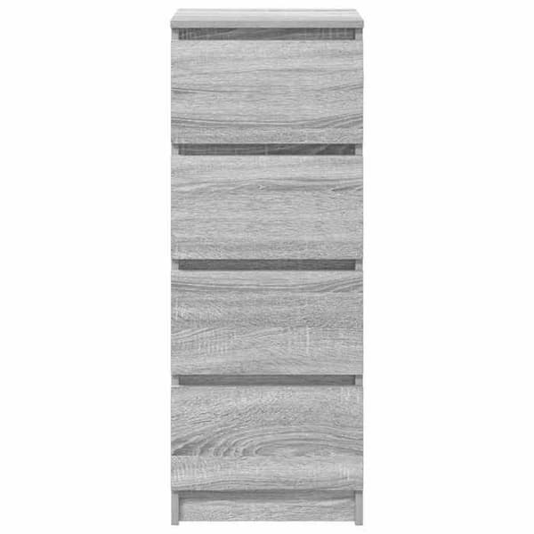 Maison Exclusive - Buffé Sonoma grå 37,5x35x99 cm ingenjörsträ sonoma grå