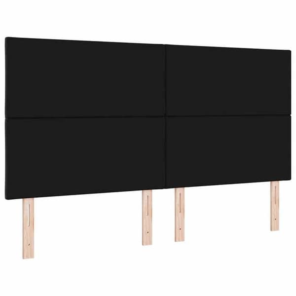 Maison Exclusive - Sort Hovedgærde 180 cm Velour