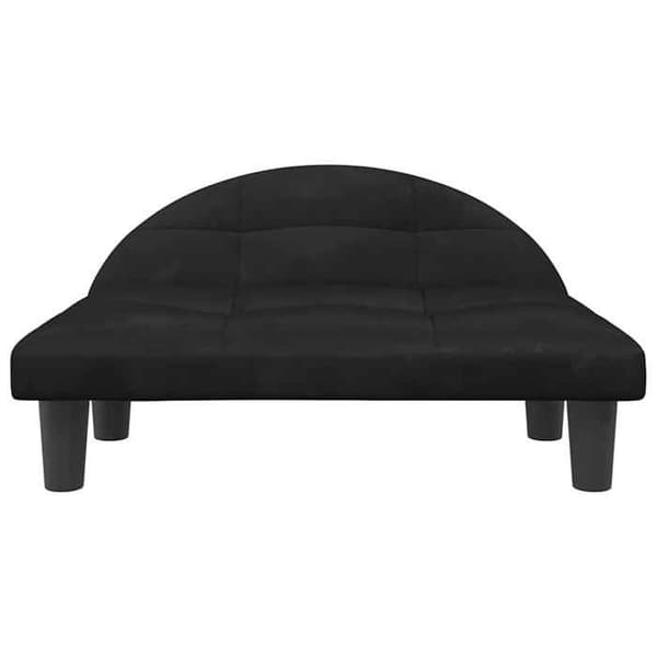 Maison Exclusive - Musta koiranpeti 70x52x30 cm sametti svart